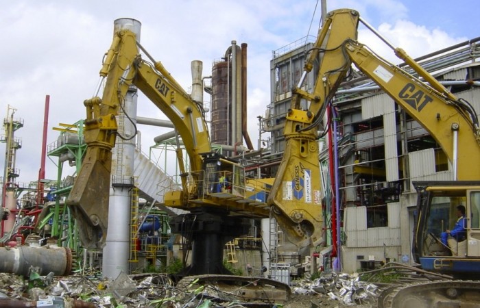 Matériel de démolition pour chantier